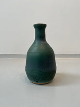 Indlæs billede til gallerivisning Flaskegrøn vase