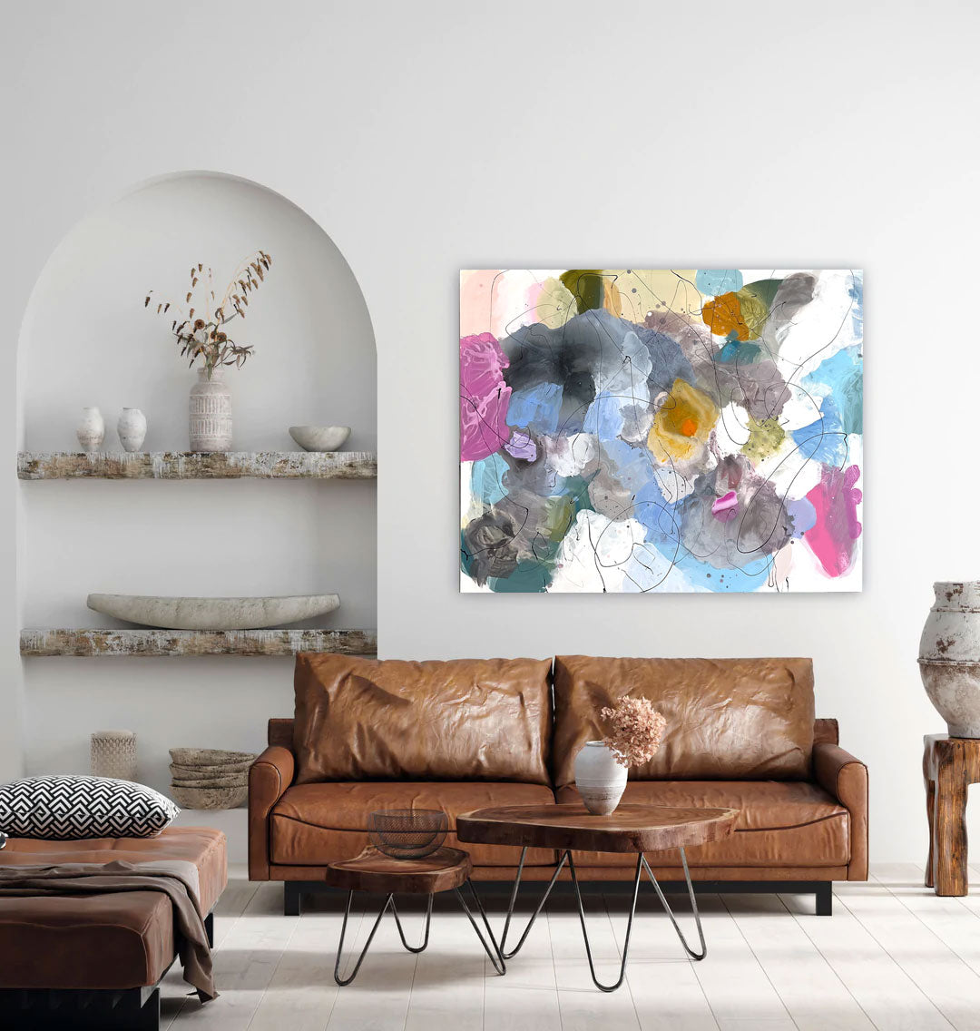 LEAVES OF AUTUMN - 120 x 150 cm