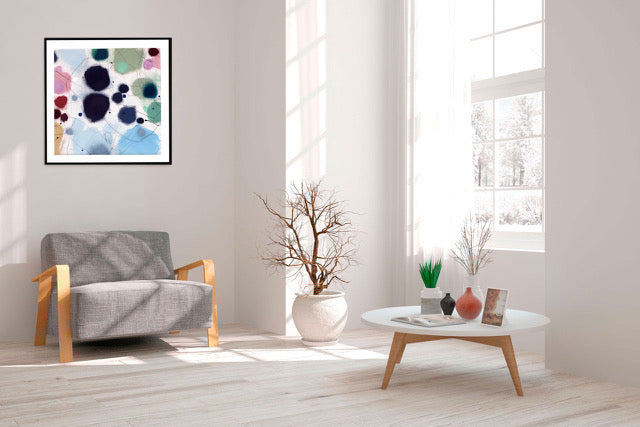 REMEMBER THE DAYS - 70 x 70 cm