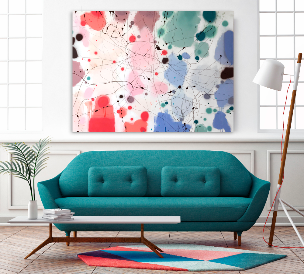 RUSH HOUR - Mål 120 x 160 cm