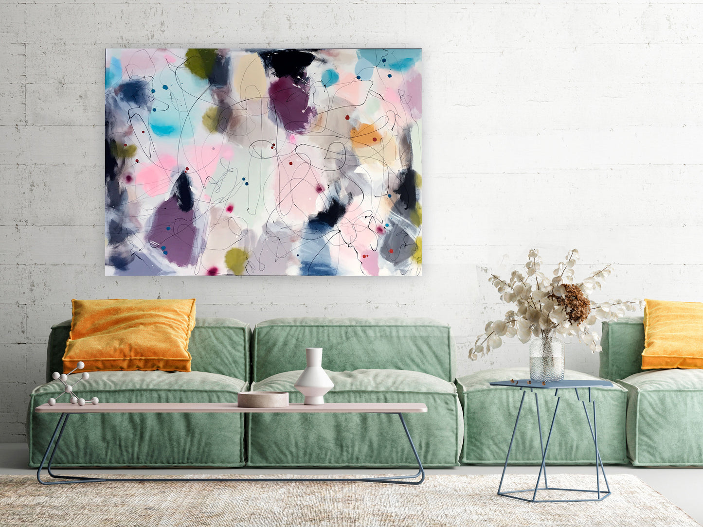 COUNT THE LIGHTS - 120 x 160 cm