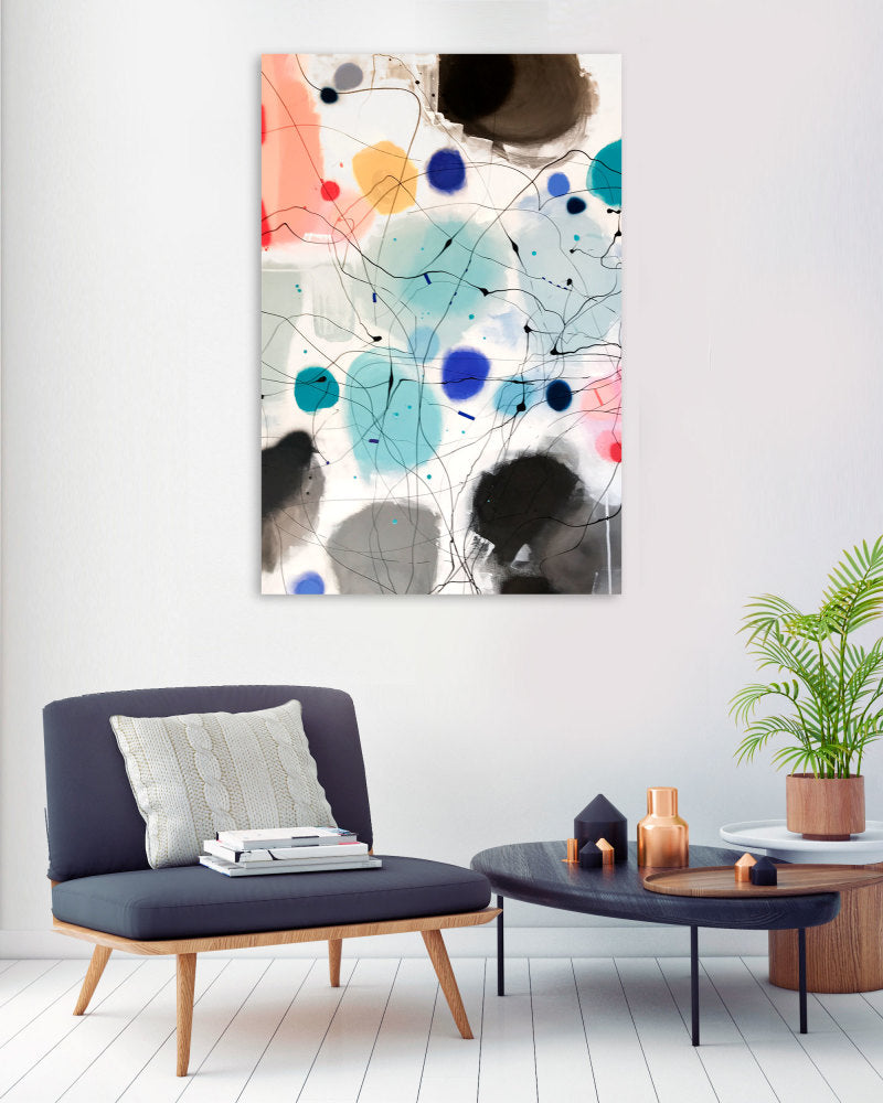 DANCING ON YOUR FEET - Mål 80 X 120 cm