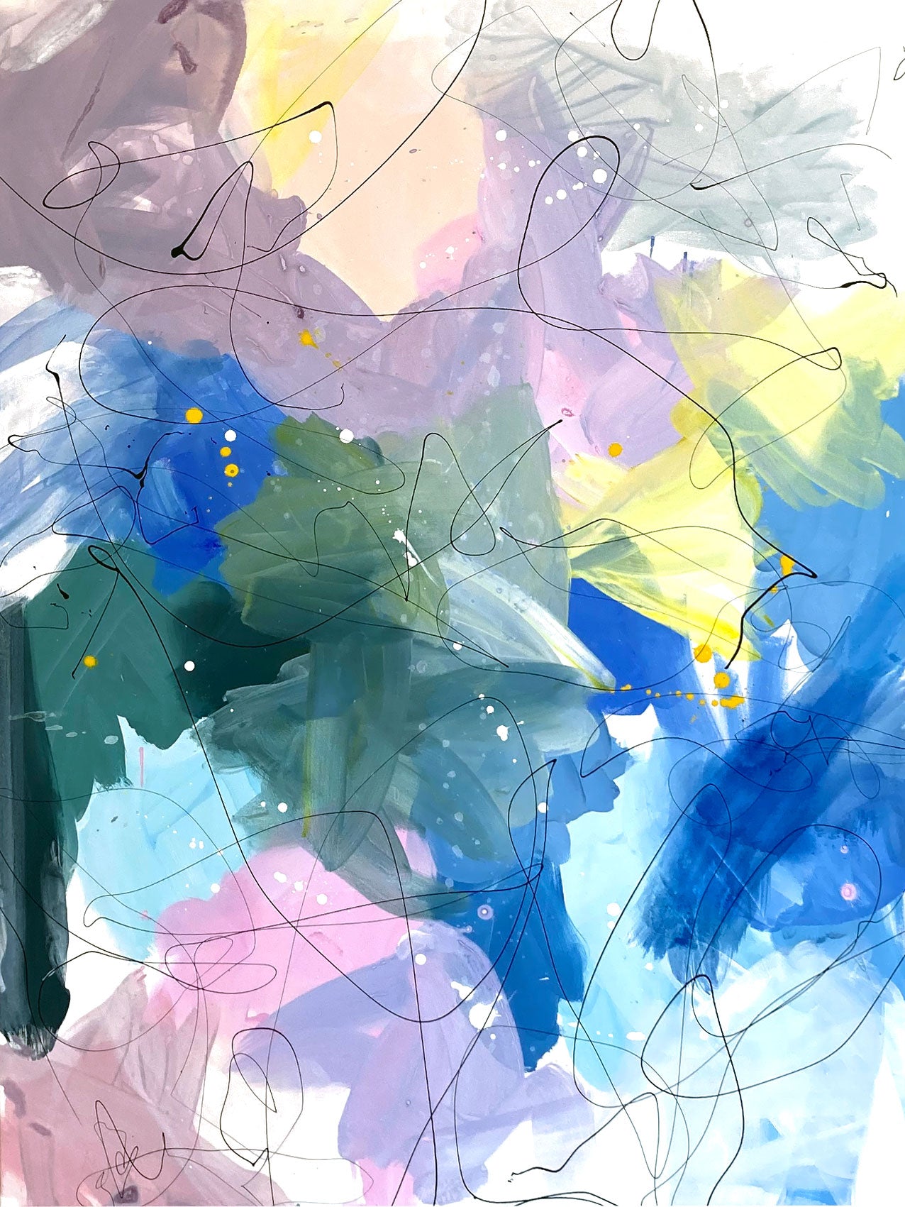 STILL DREAMING - Mål 90 X 120 cm - reserveret