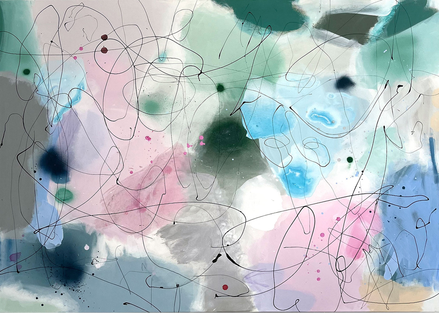 SUGAR BLOOM- 100 x 140 cm
