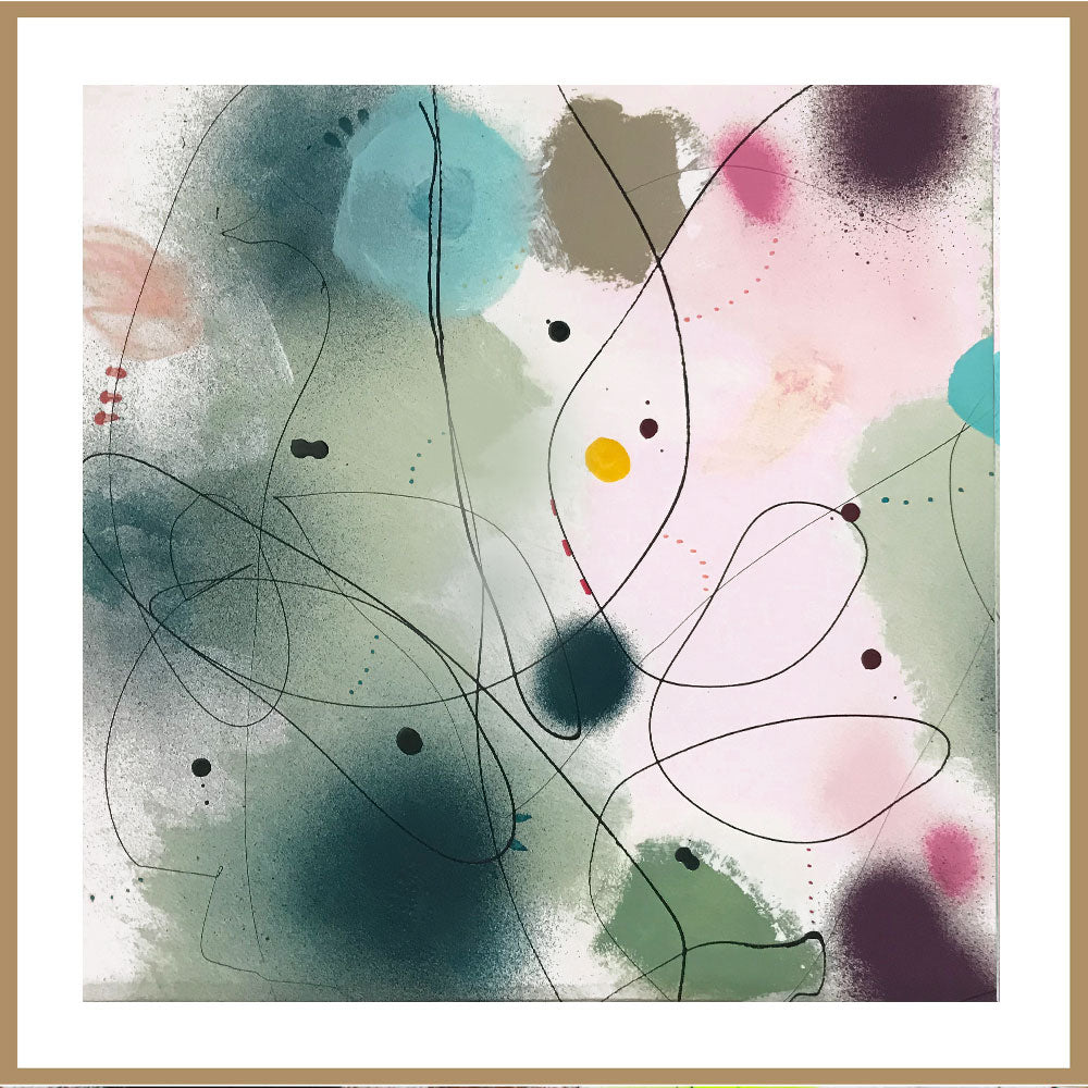 SUN IN MY EYES - 50 x 50 cm