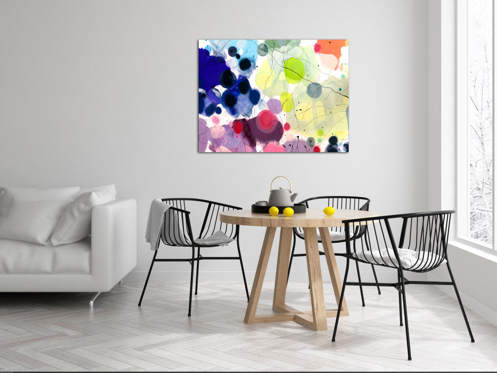 UNDER THE LIGHTS - Mål 80 X 120 cm