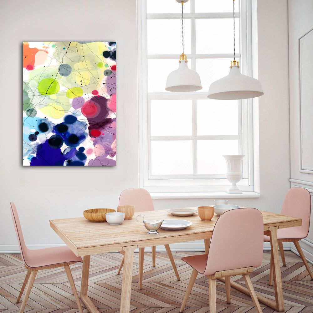 UNDER THE LIGHTS - Mål 80 X 120 cm