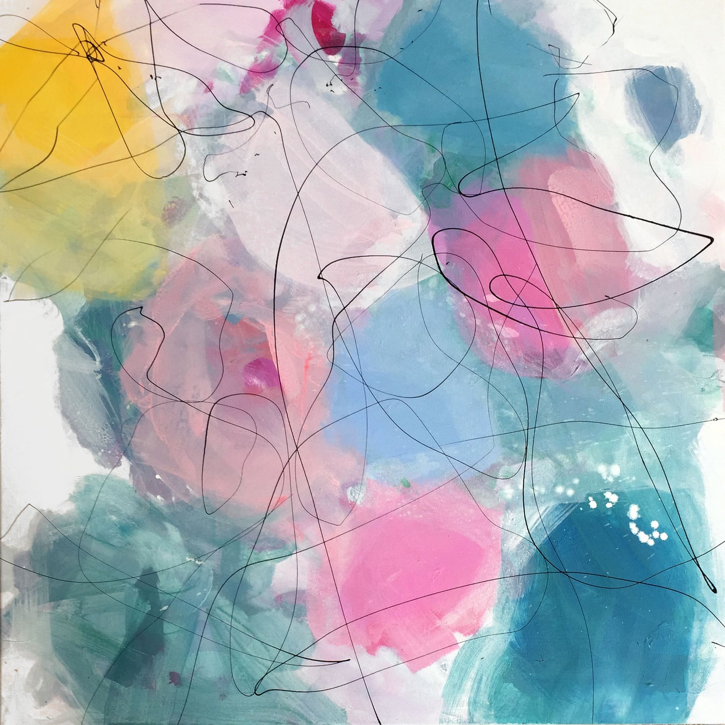 DANCE WITH ME - Mål 80 x 80 cm