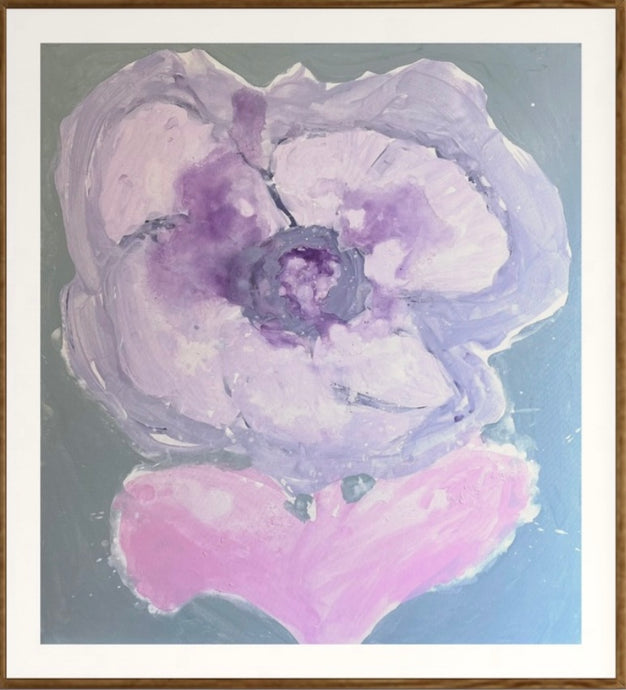 WHISPERING FLOWER  - Mål 94 x 114 cm