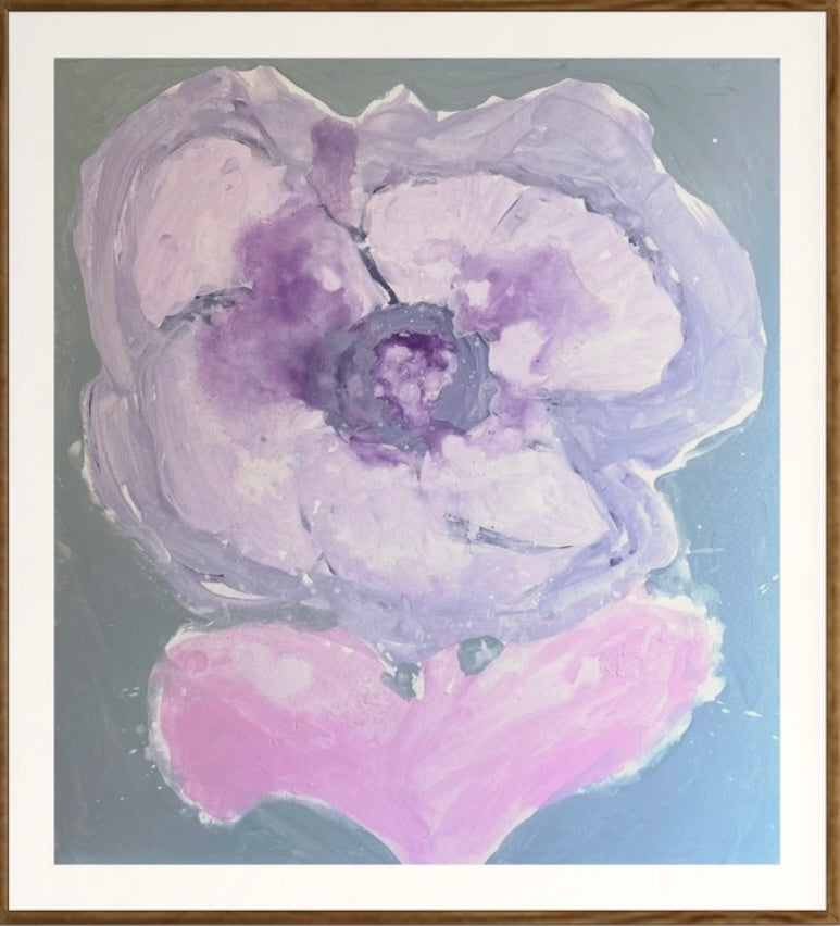 WHISPERING FLOWER  - Mål 94 x 114 cm