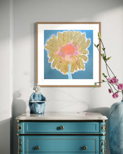 Indlæs billede til gallerivisning DANCING PETALS - 60 x 60 cm