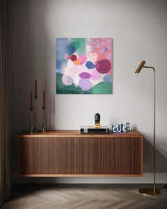 FLOATING DREAMS - Mål 80 x 80 cm
