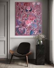 Indlæs billede til gallerivisning LOVE IN MY HEAD - 120 x 150 cm