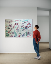 Indlæs billede til gallerivisning EVERYTHING FLOWS - 120 x 180 cm