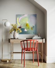 Load image into Gallery viewer, JUST BEFORE THE RAIN STOPS  - Mål 70 x 70 cm