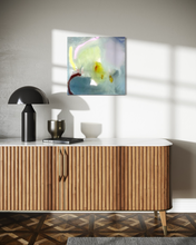 Load image into Gallery viewer, JUST BEFORE THE RAIN STOPS  - Mål 70 x 70 cm