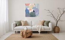 Indlæs billede til gallerivisning WILD FLOWERS  - Mål 100 x 100 cm
