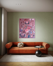 Indlæs billede til gallerivisning LOVE IN MY HEAD - 120 x 150 cm