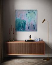 Load image into Gallery viewer, WHERE IS THE GREEN GRASS - Mål 100 x 100 cm