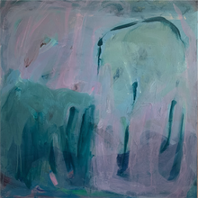 Load image into Gallery viewer, WHERE IS THE GREEN GRASS - Mål 100 x 100 cm