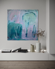Load image into Gallery viewer, WHERE IS THE GREEN GRASS - Mål 100 x 100 cm