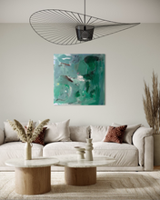 Indlæs billede til gallerivisning LUMINOUS INTENSITY  - Mål 120 x 120 cm