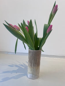 Cremefarvet vase