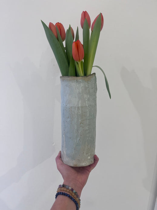 Lyseblå vase