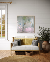 Load image into Gallery viewer, QUIET MORNING  - Mål 100 x 100 cm.