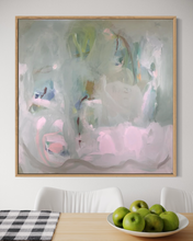 Load image into Gallery viewer, QUIET MORNING  - Mål 100 x 100 cm.