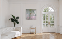 Load image into Gallery viewer, QUIET MORNING  - Mål 100 x 100 cm.