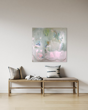 Load image into Gallery viewer, QUIET MORNING  - Mål 100 x 100 cm.