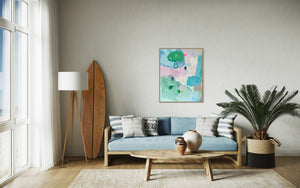 SUMMER IN MY MIND - Mål 80 x 100 cm