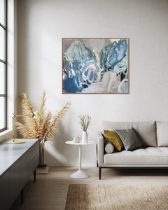 LEAVING THE CITY - Mål 100 x 120 cm