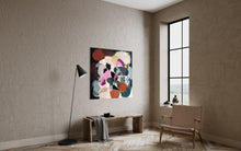 Load image into Gallery viewer, BOUQUET OF MOMENTS - Mål 120 x 120 cm