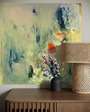 Indlæs billede til gallerivisning AVAKEN  - Mål 100 x 100 cm. Udstilles på THE OTHER ART FAIR, LONDON til marts