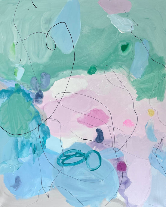 BEING ME - Mål 80 x 100 cm