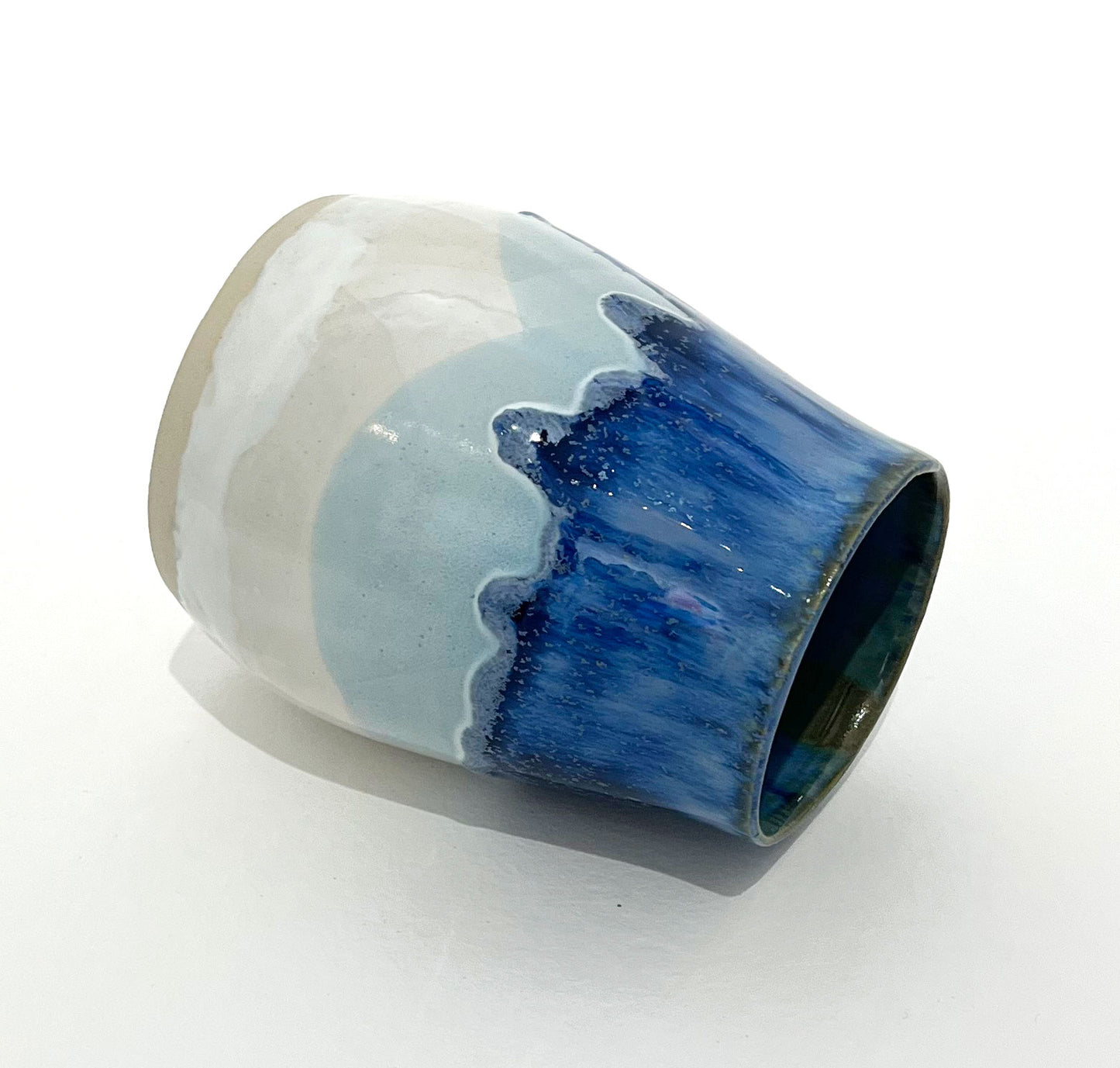 Vase i blå nuancer