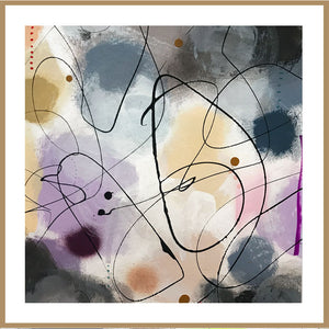 ONE AT THE TIME  - 50 x 50 cm -  til salg hos ARTCOMPAZ