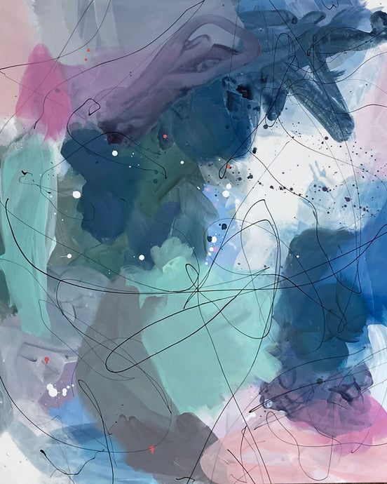 NEW TIMES - Mål 80 x 100 cm