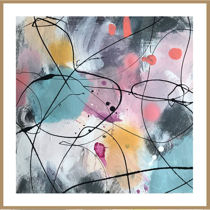 FOR A MOMENT  - 50 x 50 cm