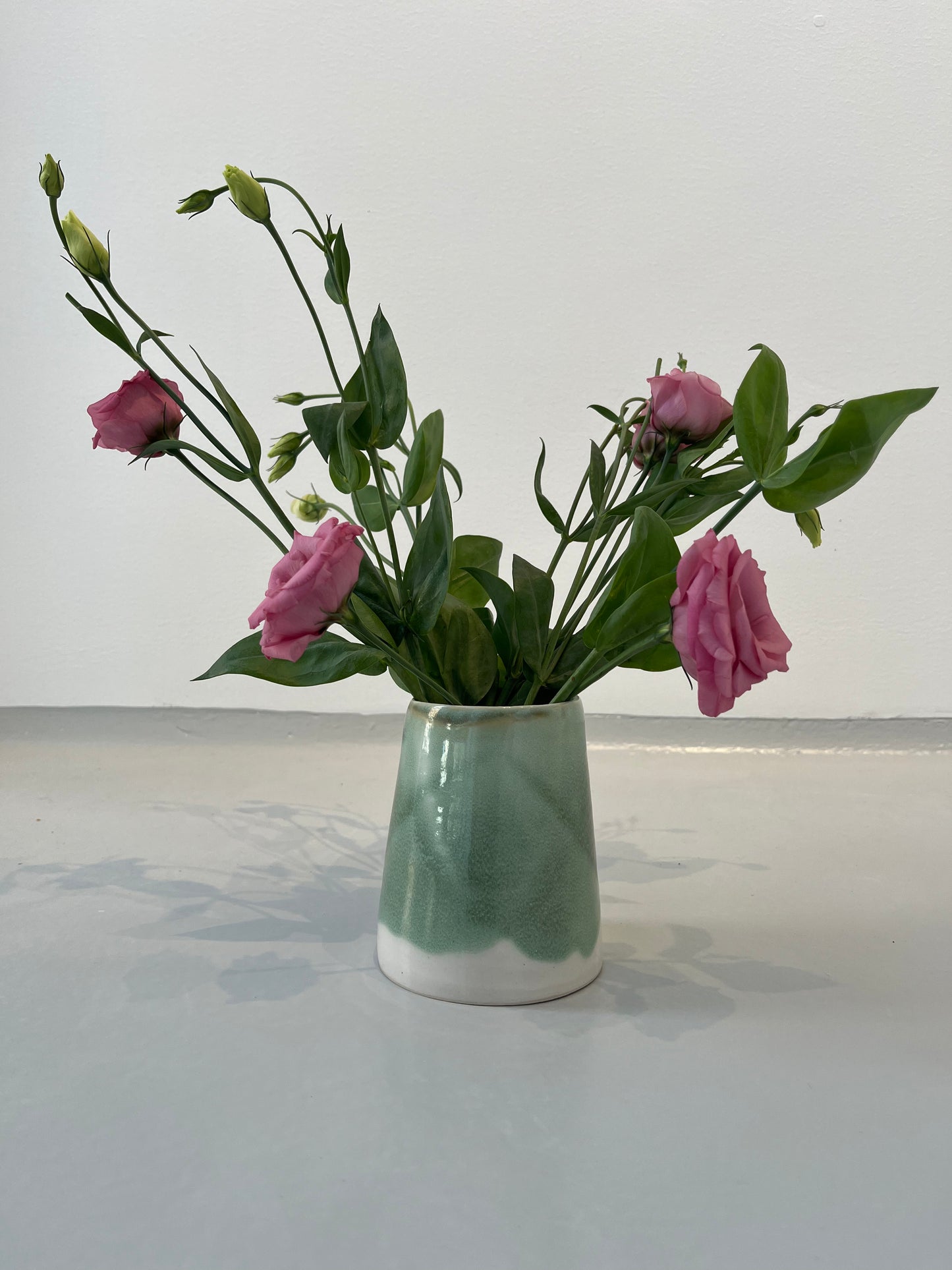 Nålegrøn vase