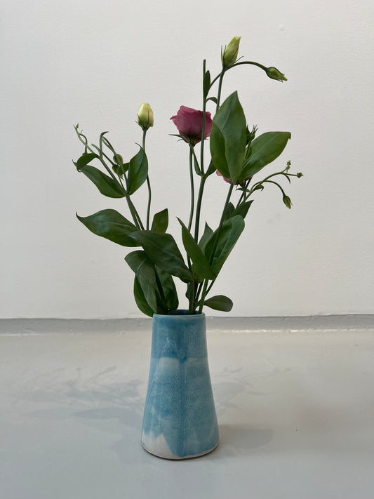 Lyseblå vase