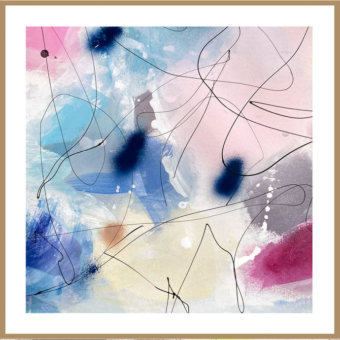 QUIET MORNING - 50 x 50 cm